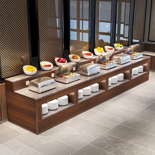 保温茶冷餐取餐甜品台酒店水果盘布菲台自助餐炉展示台餐厅歇菜品